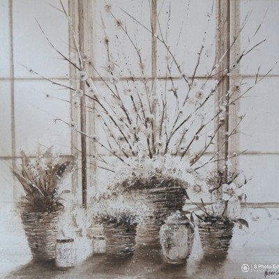 Acrilico su tela 60x60